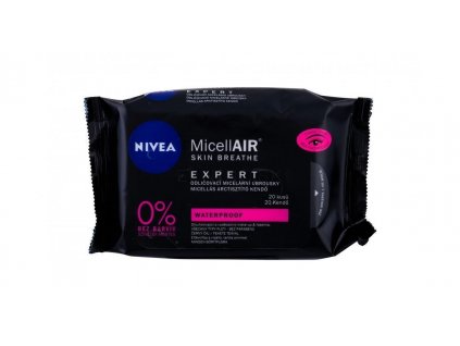 vyr 11144nivea micellair expert waterproof cistiace obrusky pre zeny 20 ks 242377