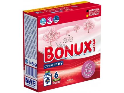 12822 bonux pure magnolia praci prasok 300g 4 prani