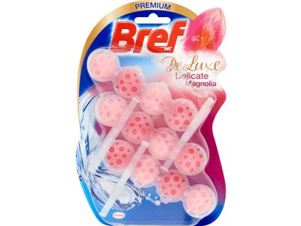 Bref DeLuxe Lovely Magnolia WC Blok 3x50g