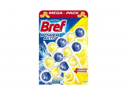 Bref Power Aktiv Lemon WC Blok 3x50g