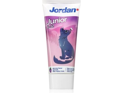 Jordan zubná pasta ovocná 6-12 rokov