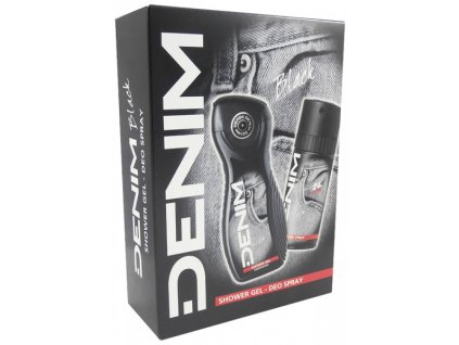 Denim Black sprchový gél 250ml + deodorant 150ml darčekový set