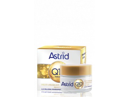Astrid Q10 Miracle Antiwrinkle & Energizing denný krém 50ml