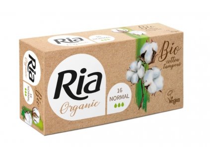 Ria Organic Tampóny Normal 16ks