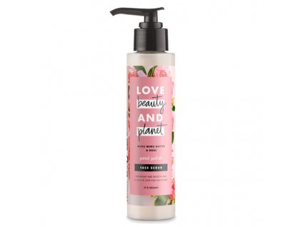 25861 love beauty planet muru muru butter rose scrub na tvar 125 ml