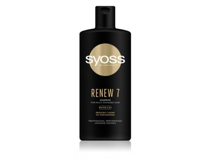 syoss renew 7 intenzivne regeneracny sampon pre velmi poskodene vlasy