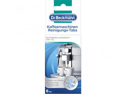 9560 dr beckmann kaffeemaschinen reinigungs tabs 6x1 6g cistici tablety na kavovary 4008455028712 (1)