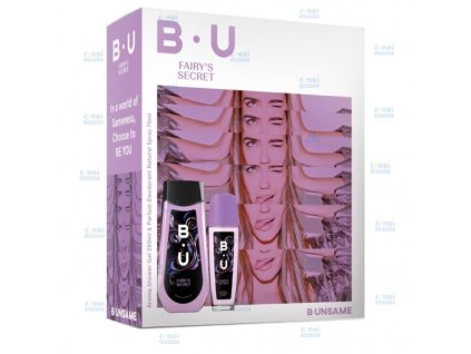 B.U Fairy secret Darčekový set EDT 75ml + Sprchový gél 250ml