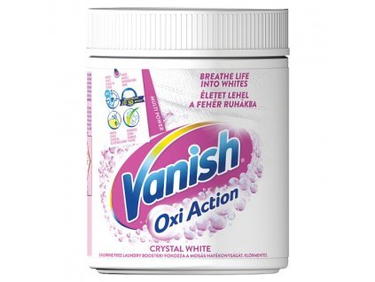 Vanish Oxi Action Crystal White prášok na škvrny 450g
