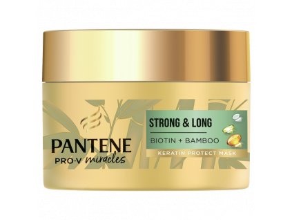 370019 Pantene Strong Long Keratynowa maska odbudowujaca 160 ml BB 1 p