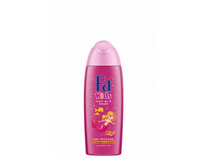 Fa Kids sprchový gél a šampón Sweet Berry 250 ml