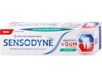 p2305441 sensodyne sensitivity gum caring mint jemna matova zubni pasta 1 1 294141