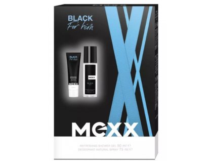 Mexx For Him Black  Men darčekový set