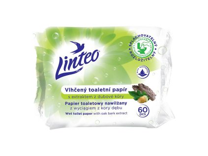 Vhlceny toaletny papier Linteo s extraktom z dubovej kory