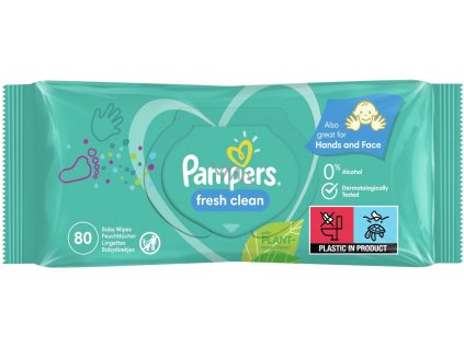 p2309745 pampers fresh clean vlhcene cistici ubrousky pro deti 80 kusu 1 1 285134