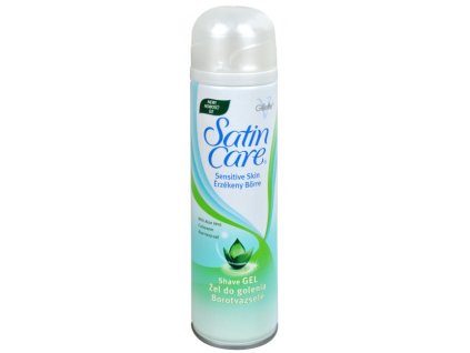 Gillette Satin Care Sensitive skin gél na holenie 200ml