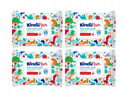 Kindii fun VLHCENA VLHKA TOALETNA PAPIERKA MOKRA UTIERKA