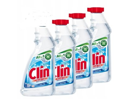 pol pl Clin Plyn do Mycia Szyb Antypara 500ml 3x Zapas 8642 2