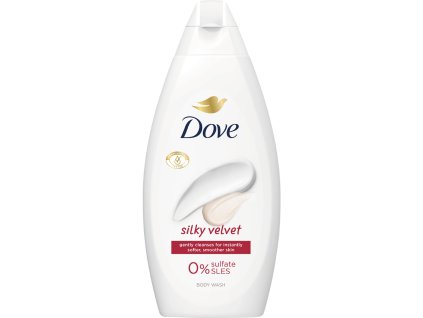 Dove Silky Velvet sprchový gél 450ml