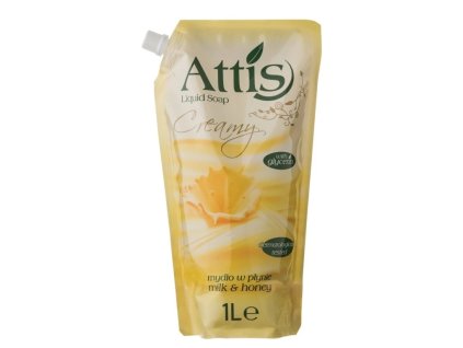 1175 attis tekute mydlo 1000 ml nahradni napln milk and honey