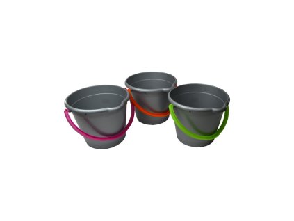 DRT0334 vedro 12L okruhle s plastovou ruckou 600x800