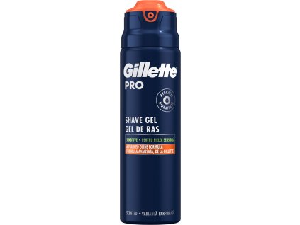 Gillette Pro Sensitive Skin gél na holenie 200 ml