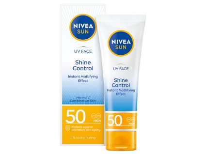 598732 Nivea SUN Shine Control matujacy krem do twarzy SPF 50 50ml BB 596 p