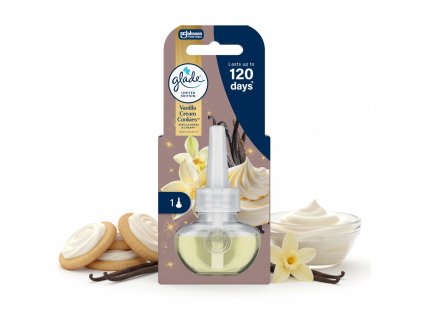 ZIMNA NAPLN GLADE DO OSVIEZOVACA VZDUCHU VANILLA CREAM COOKIES 20 ML