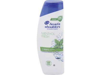 head shoulders sampon proti lupinam menthol fresh