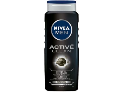 Nivea Men Active Clean sprchový gél 500ml
