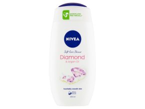 Nivea Diamond & Argan Oil Ošetrujúci sprchovací gél 250 ml