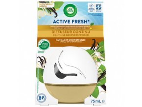 air wick diffuseur continu active fresh vanille flacon de 75 ml