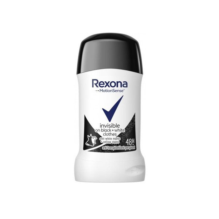 Rexona Invisible Black+White stick 40ml
