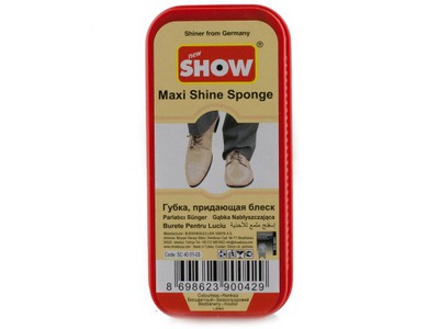 E-shop New Show Show maxi shine špongia na topánky hnedé