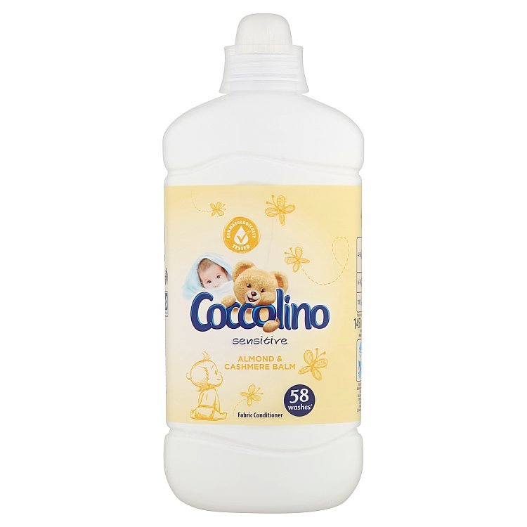 Coccolino Sensitive Almond & Cashmere Balm aviváž 1,45l 58PD