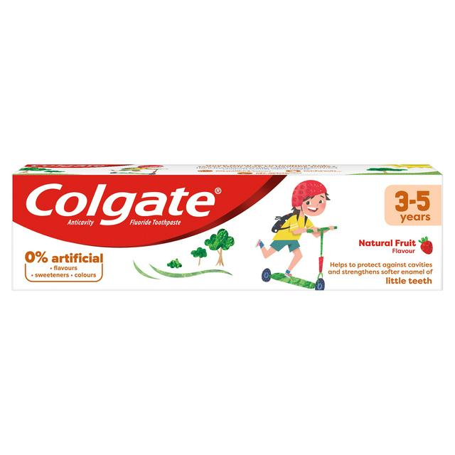 Colgate Natural Fruit zubná pasta 3-5 roky 50 ml