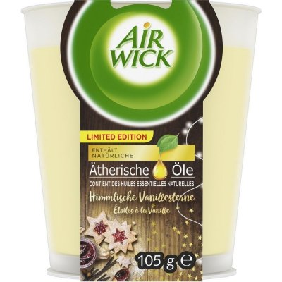 E-shop Air Wick Deco Essential Oil Infusion vôňa vanilkového pečiva sviečka 105g