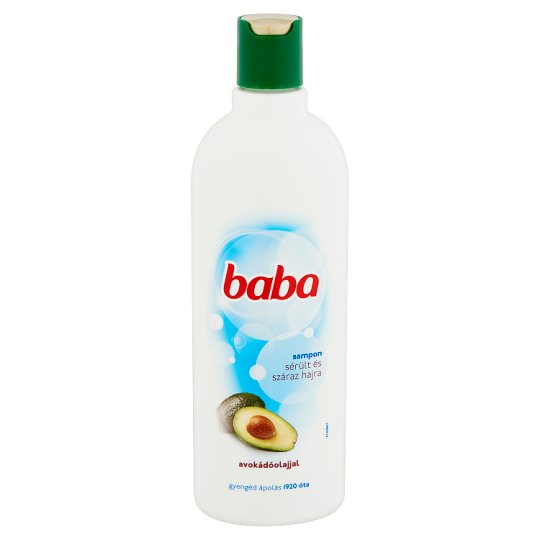 E-shop Baba šampón pre poškodené a suché vlasy s avokádovým olejom 400 ml
