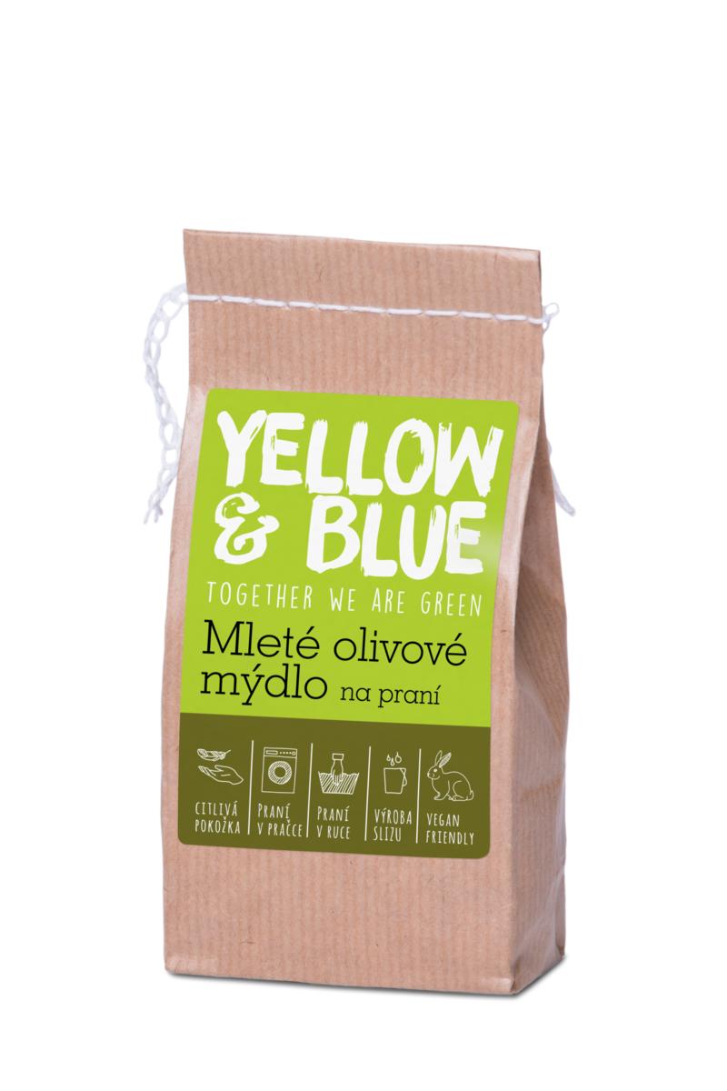 Yellow&Blue Mleté olivové mydlo na pranie 200g