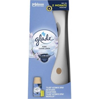 Glade Pure Clean Linen osviežovač vzduchu 269ml + strojček