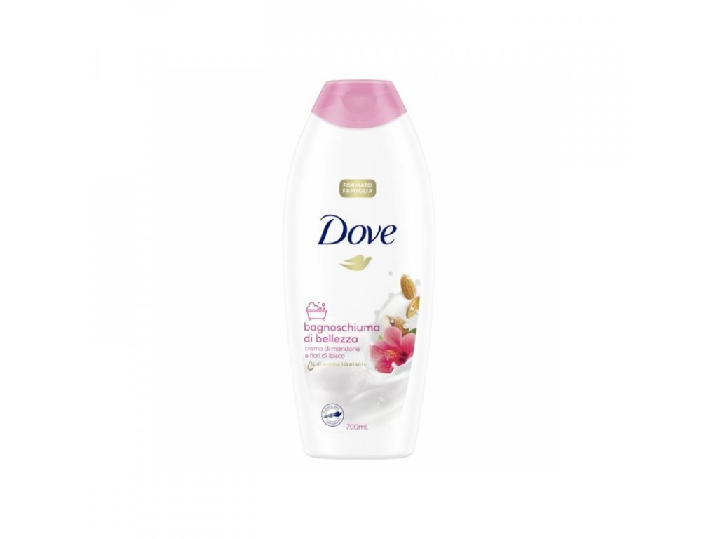 E-shop Dove Almond Cream & Hibiscus pena do kúpeľa 700ml