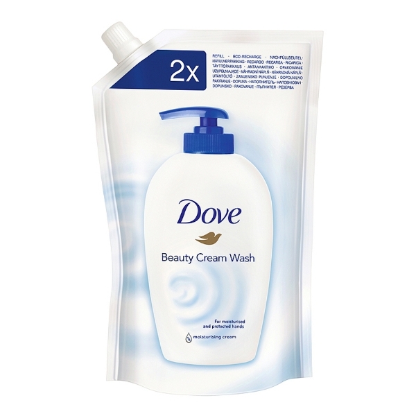 Dove Beauty Cream tekuté mydlo náplň 500ml