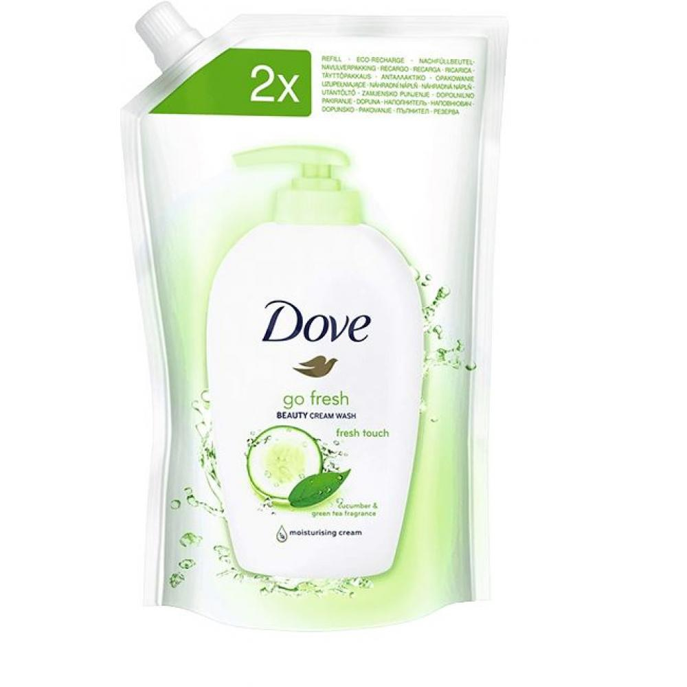 E-shop Dove Go Fresh uhorka tekuté mydlo náplň 500ml