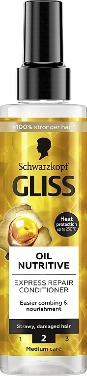 Gliss Kur Oil Nutritive expres balzam 200ml