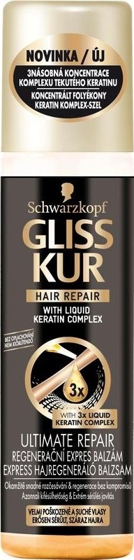 Gliss Kur Ultimate Repair expres balzam na vlasy 200 ml