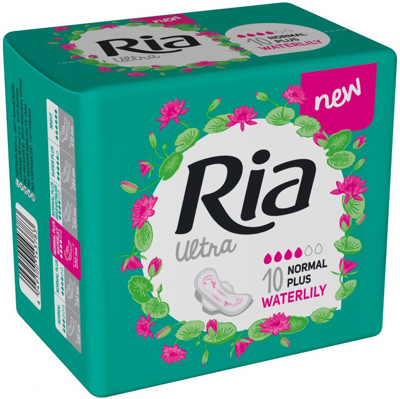 Ria Ultra normal plus Waterlily 10ks