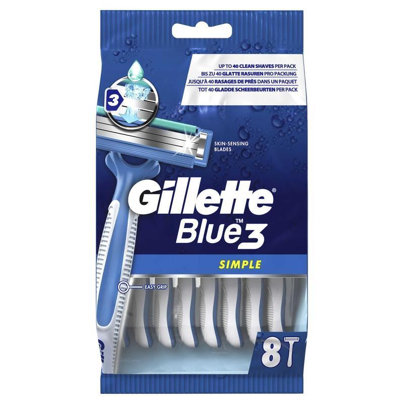 E-shop Gillette Blue 3 Simple 8ks