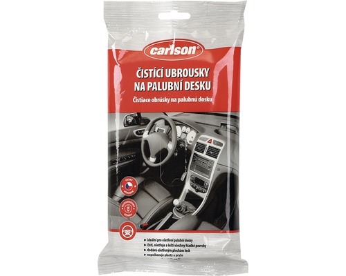 E-shop Carlson čistiace obrúsky na palubnú dosku 26 ks