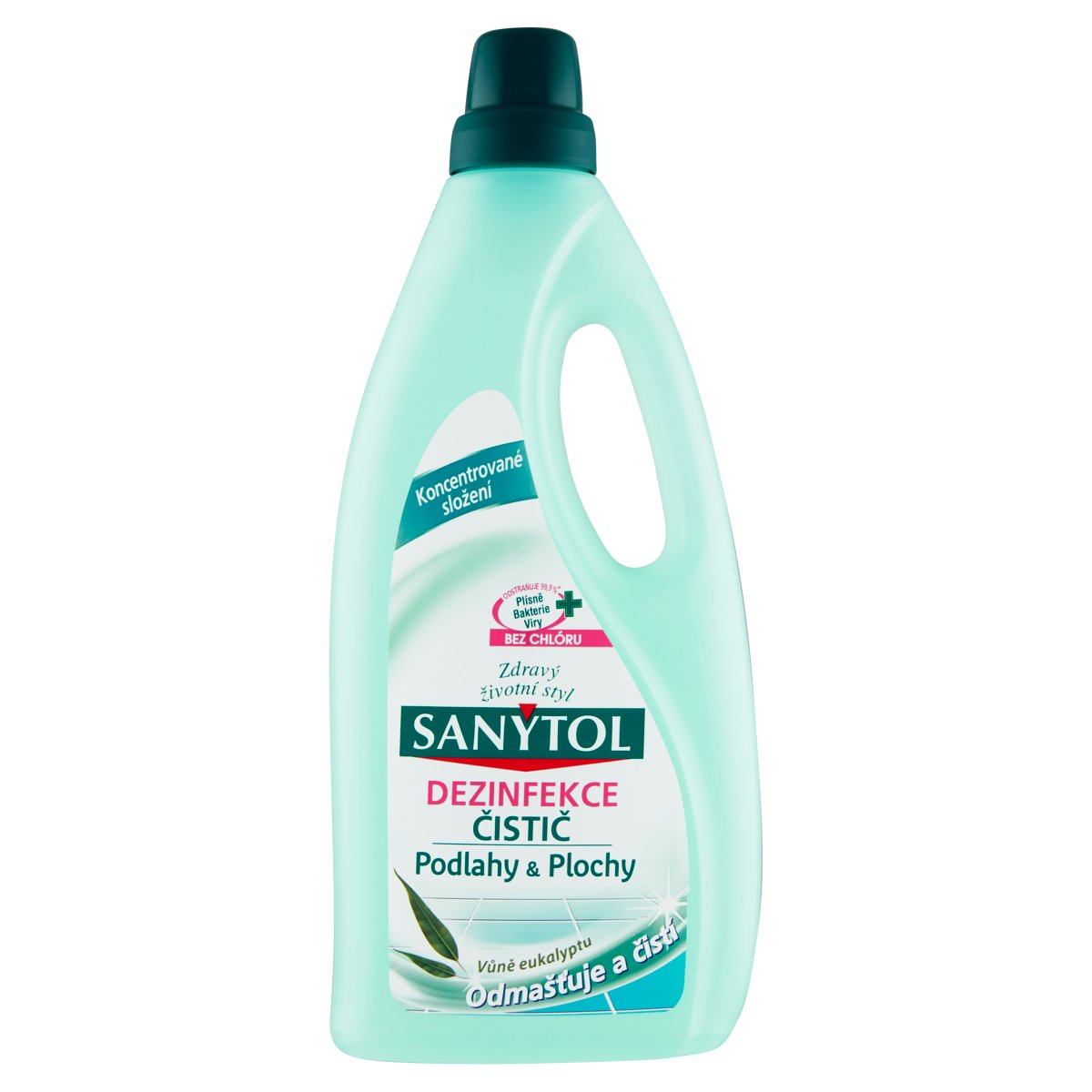 Sanytol dezinfekčný čistič na podlahy a plochy 4 účinky 1l