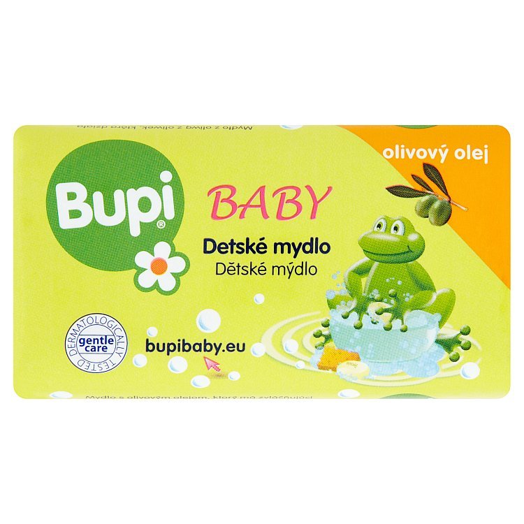 BUPI Baby Detské mydlo s olivovým olejom 100 g
